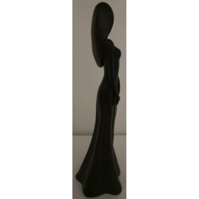 Beeld sculptuur vrouw kunst beeld vrouw gaaf uniek oud 30 cm