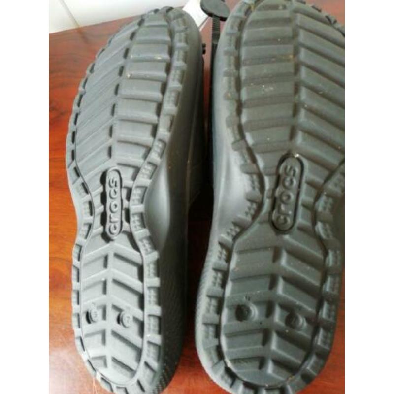 nieuwe CROCS SLOAN SLIDE SLIPPERS M7 /38, zwart