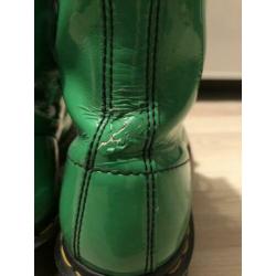 Dr Martens patent lamper groen maat 41