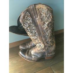 Sendra cowgirl boots met studs maat 38