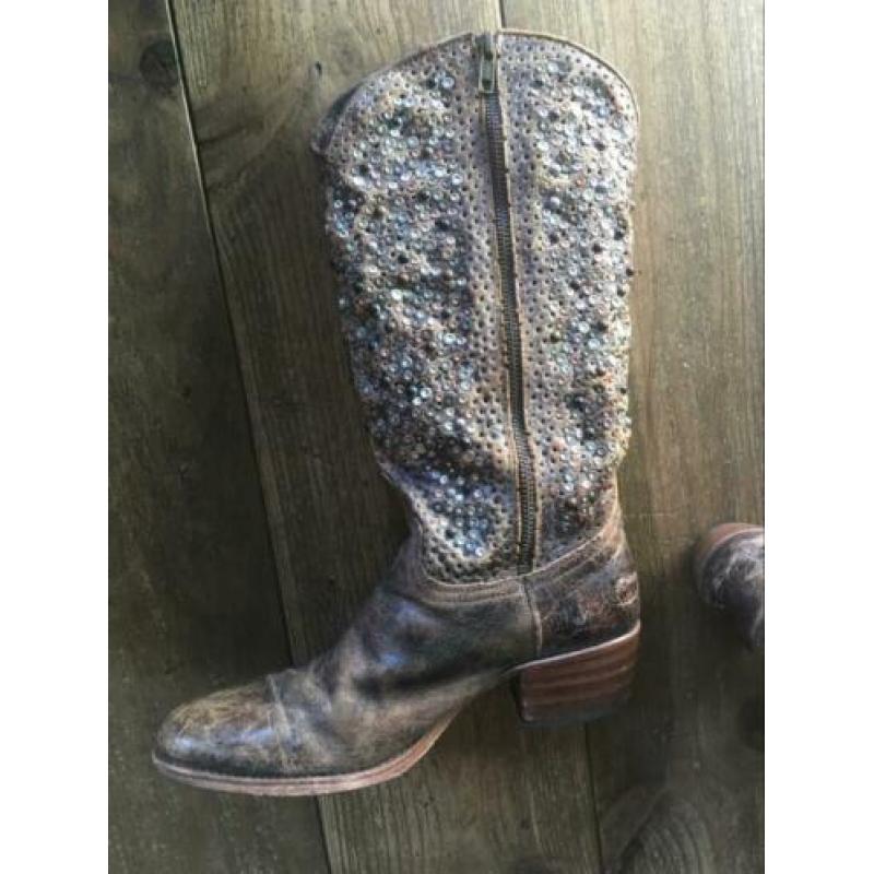 Sendra cowgirl boots met studs maat 38