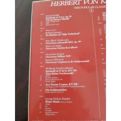 5 LP's door Berliner Philharmoniker HERBERT VON KARAJAN