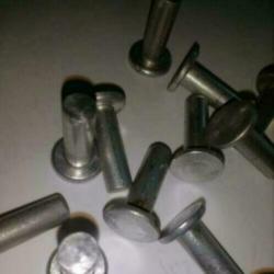 50 ST ALUMINIUM, HALF HOLLE, DIN 661, KLINKNAGELS, 7x 20 mm