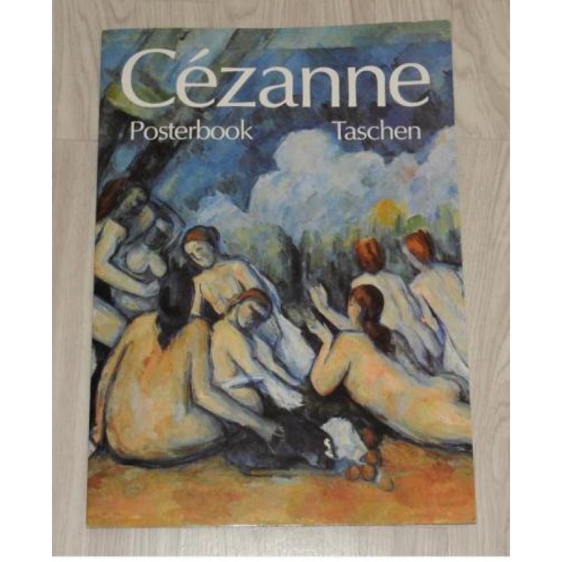 CÉZANNE verzamelmap met 6 prachtige hoogglans repro,s