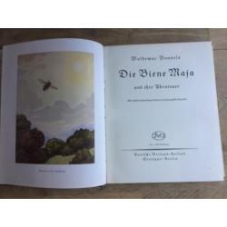 Waldemar Bonsels Die Biene Maja 1912 met 12 illustraties