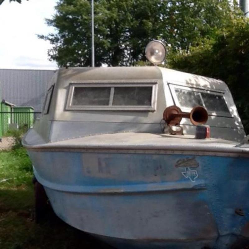 Te koop oude sports kraft vissersboot