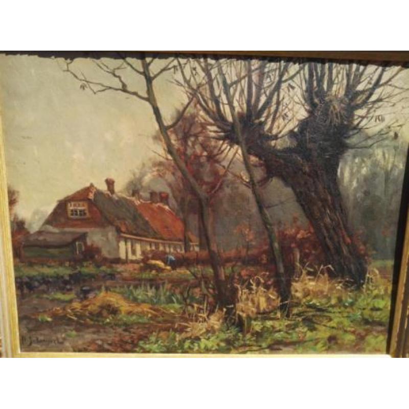 A.J.Zwart 1903-1981 Boer/Boerenhoeve te Wassenaar