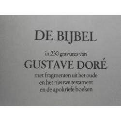 Bijbel met 230 gravures van Gustave Doré