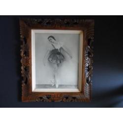 Prima Ballerina Alicia Alonso uit Cuba tekening 1952 ballet.