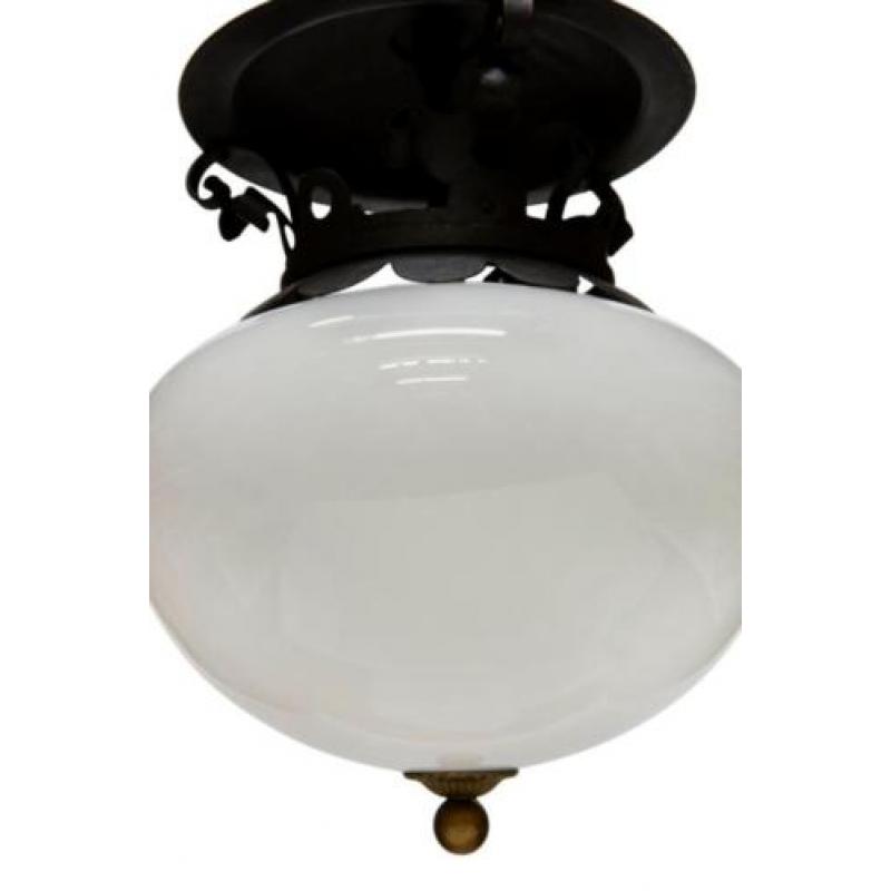 Klassiek Hanglamp, Koperen Hanglamp, Antieke Hanglamp