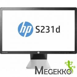 HP EliteDisplay S231d 23" Zwart Full HD