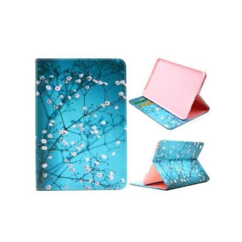 iPad mini 4 - hoes, cover, case - PU leder - Cherry Blossom