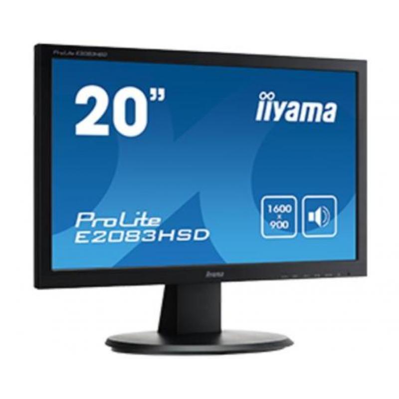 20 inch Iiyama ProLite E2083HSD-1 LED Monitor