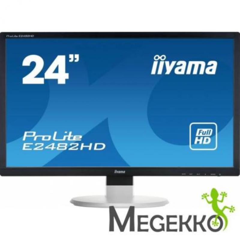 Iiyama ProLite E2482HD-B1 24" Zwart Full HD LED display