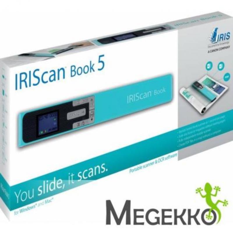 I.R.I.S. IRIScan Book 5 Handheld Turkoois