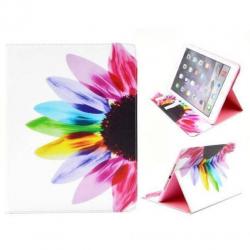 Kleurrijk bloem iPad 2, 3 en 4 bookstyle