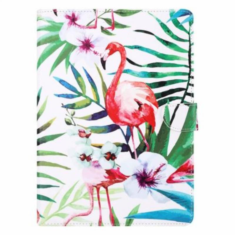 Ntech iPad 9.7 inch (2018) / (2017) Tropische Flamingo Desi