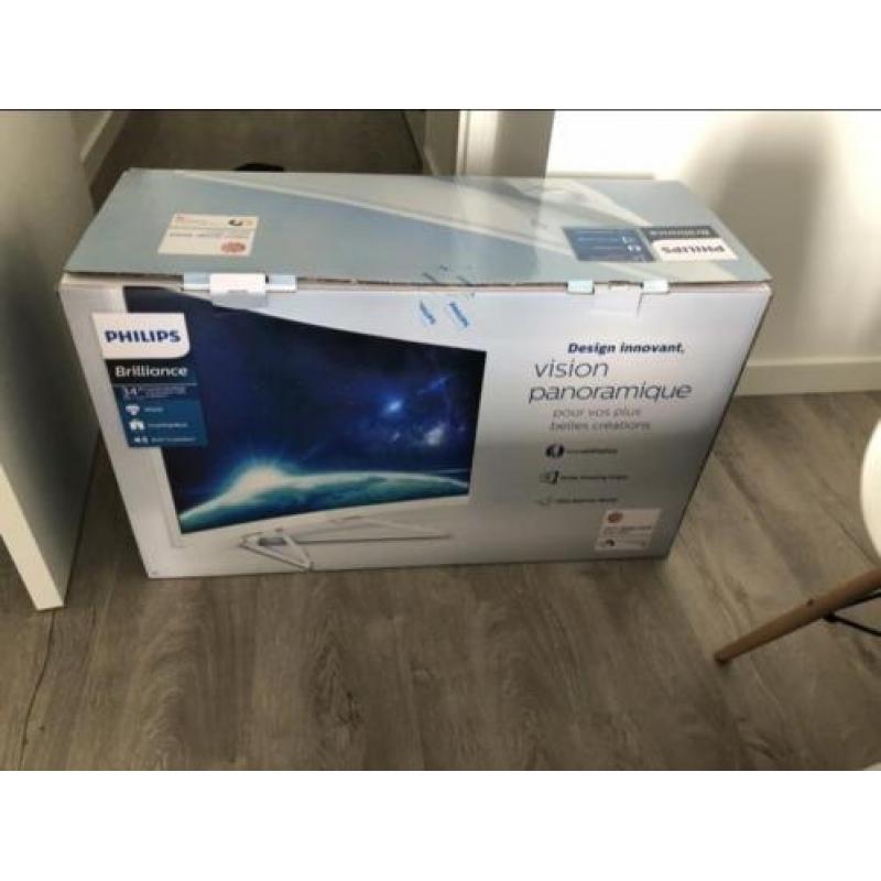 Nieuw! Philips 34inch curved Brilliance scherm