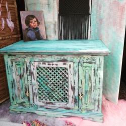 Ibiza/Shabby/Beachlook/Boho/TV kast/Kast/Dressoir